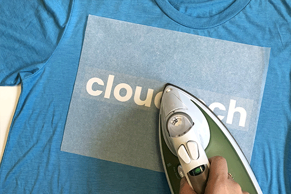 Iron-On lettering transfer