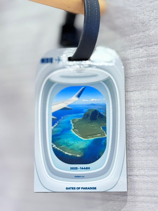 Luggage Tag Rectangular - Hajj Journey