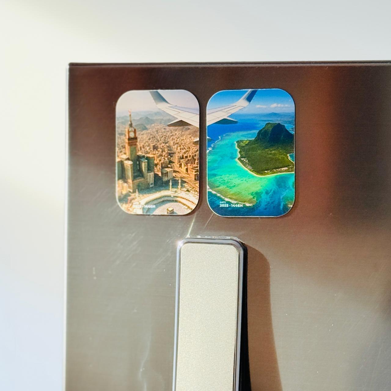 Aerial view - Fridge Magnet