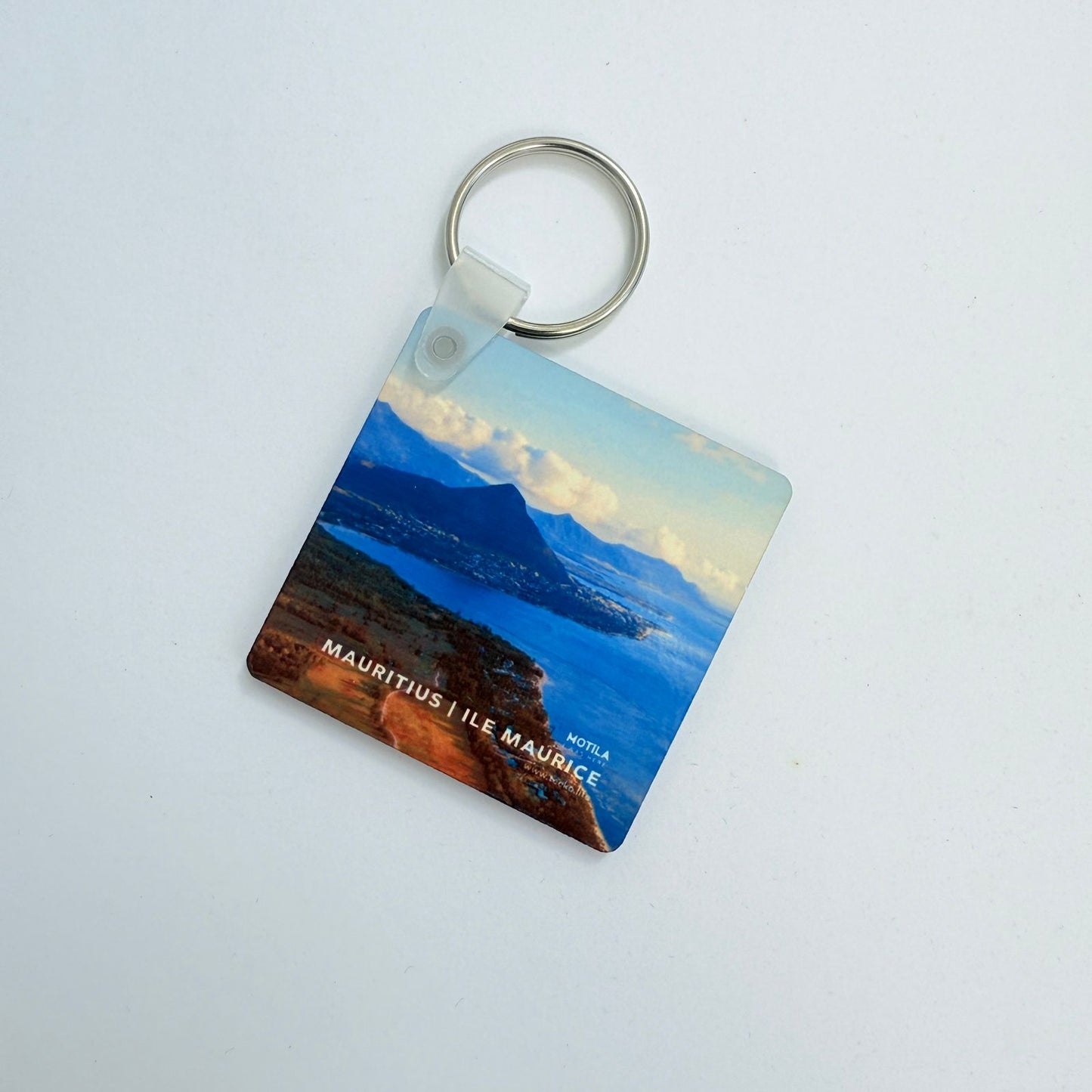 Double sided Keychain - La Tourelle Tamarin (View)