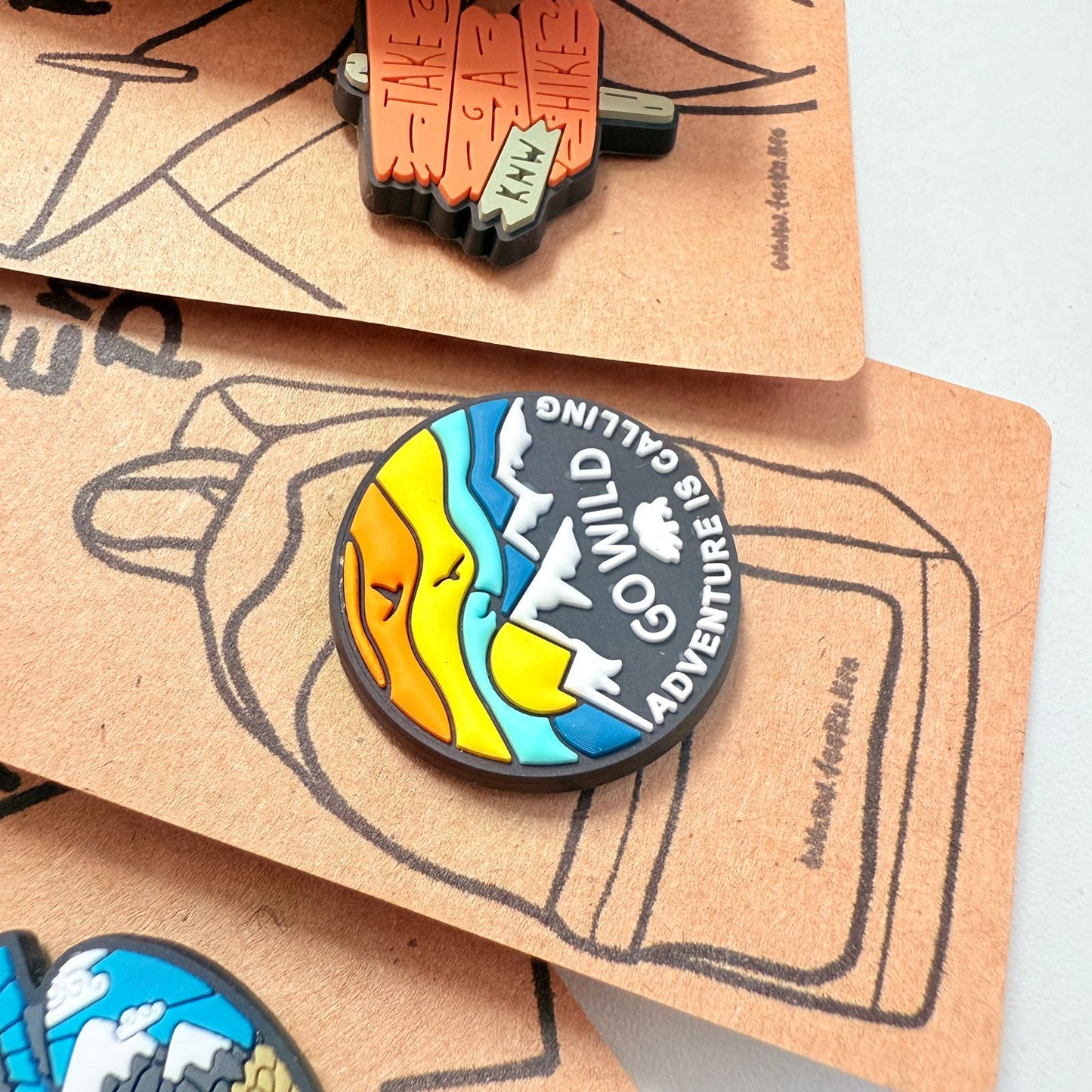 Soft Plastic Enamel Pin