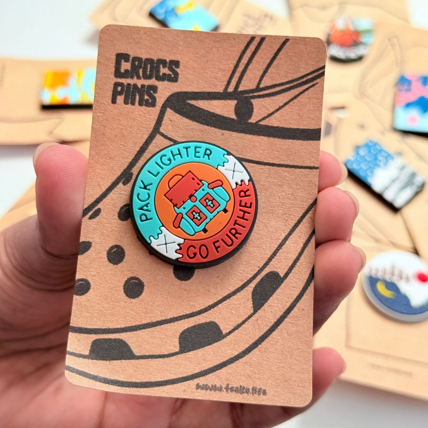 Soft Plastic Crock Pin