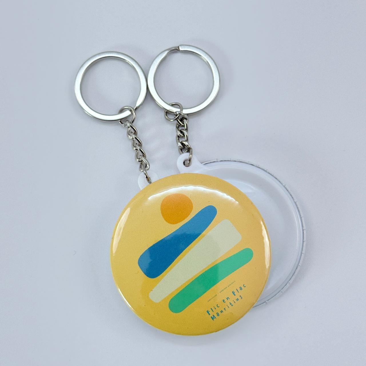 Plain Back Keychain - Flic en Flac