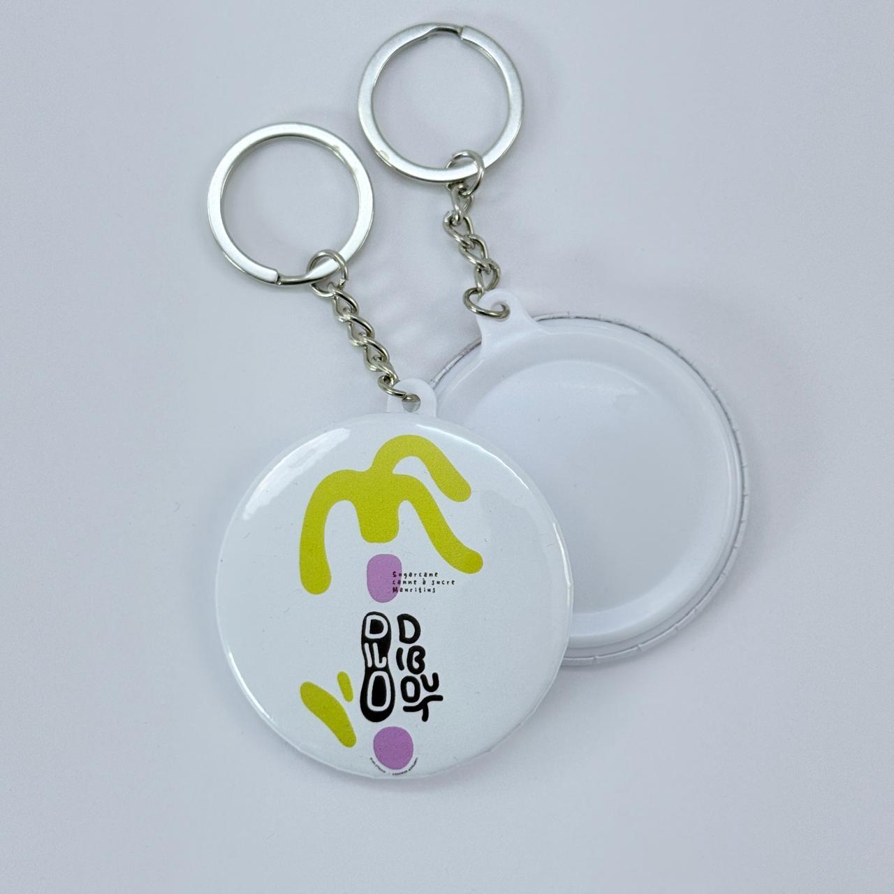 Plain Back Keychain - Dilo Dibout