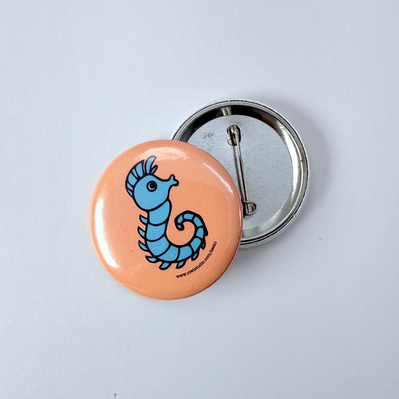 Snail Pin Badge