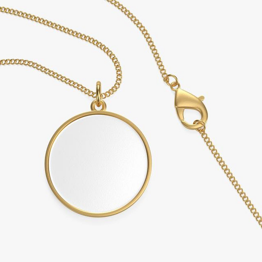 Custom gold necklace