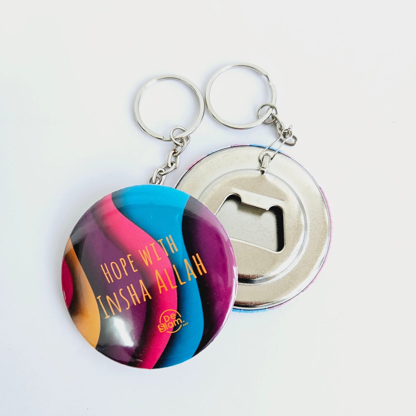 Hope with Inshallah (Purple) - Key Chain Bottle Opener