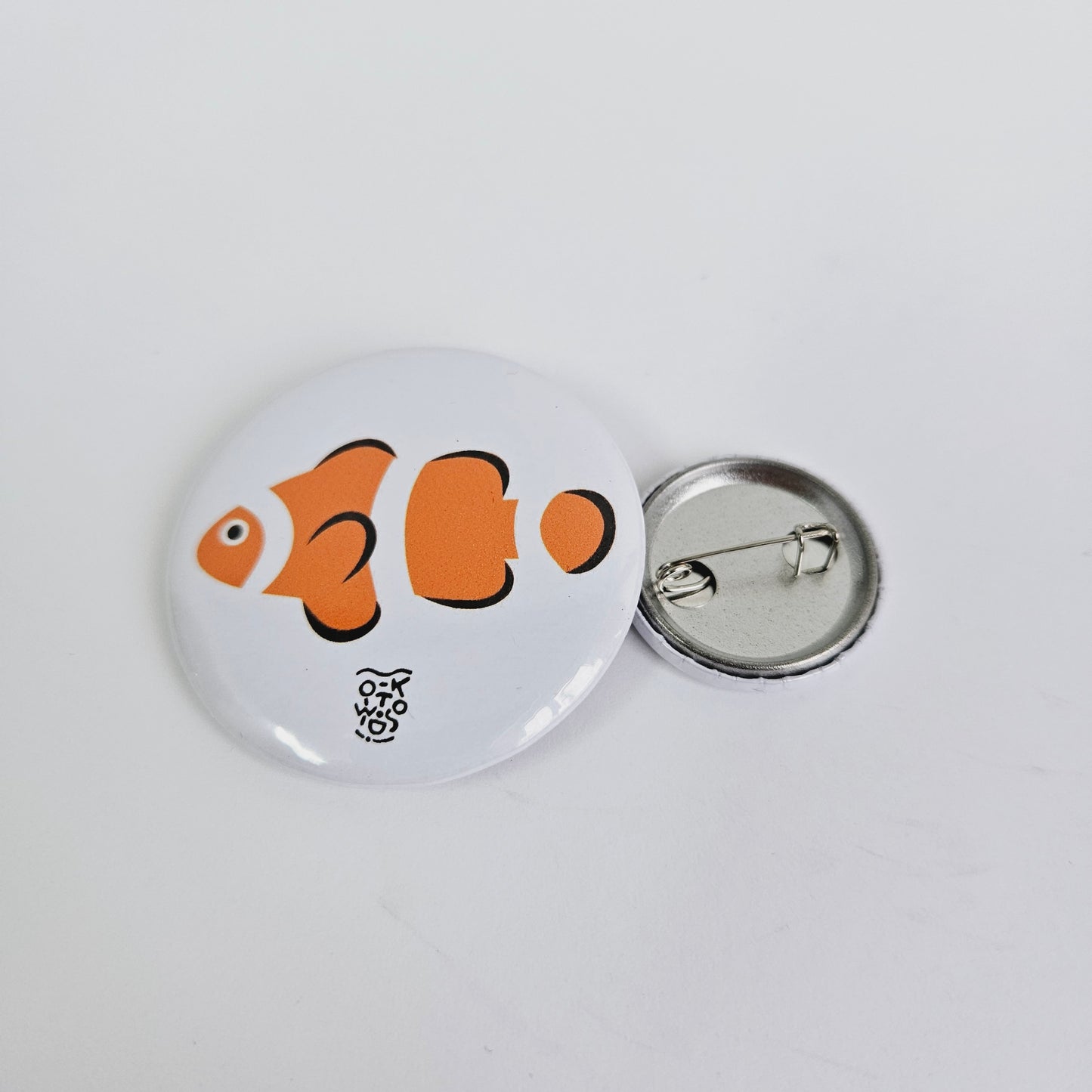 Clown Fish Pin Badge