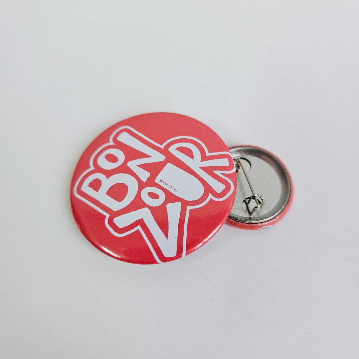 Bon Zour Pin Badge