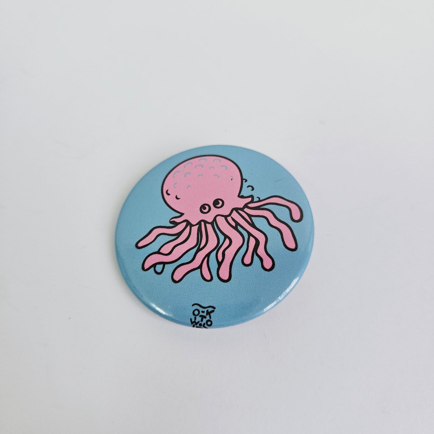 Jelly Fish Pin Badge