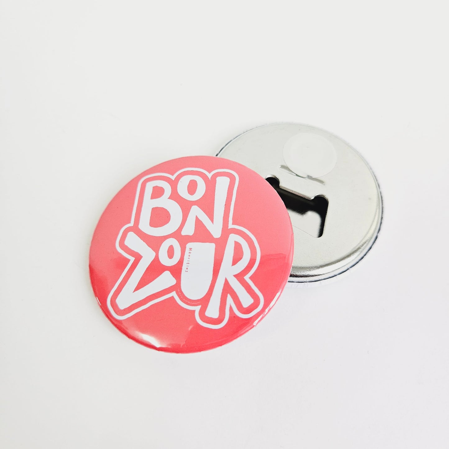 Bon Zour Bottle Opener & Fridge Magnet