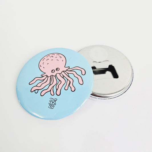 Jelly Fish Bottle Opener & Fridge Magnet