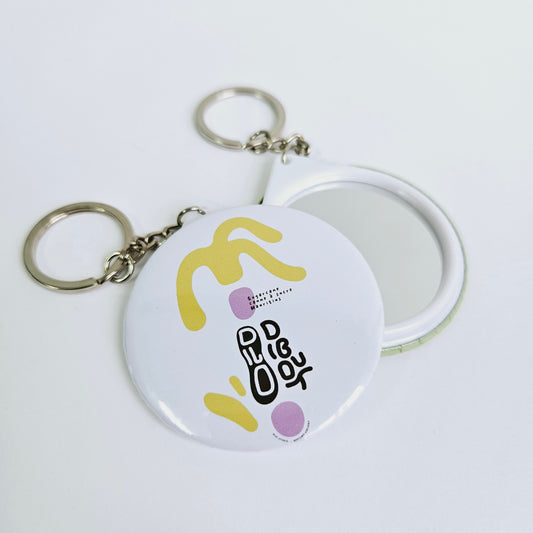 Sugar cane / Canne a sucre Mauritius Mirror Keychain