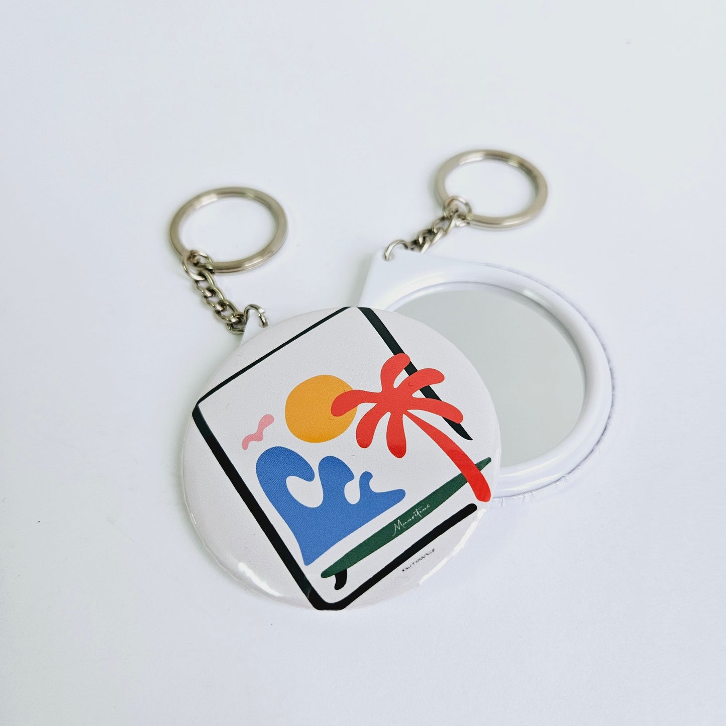 Tamarin Mirror Keychain