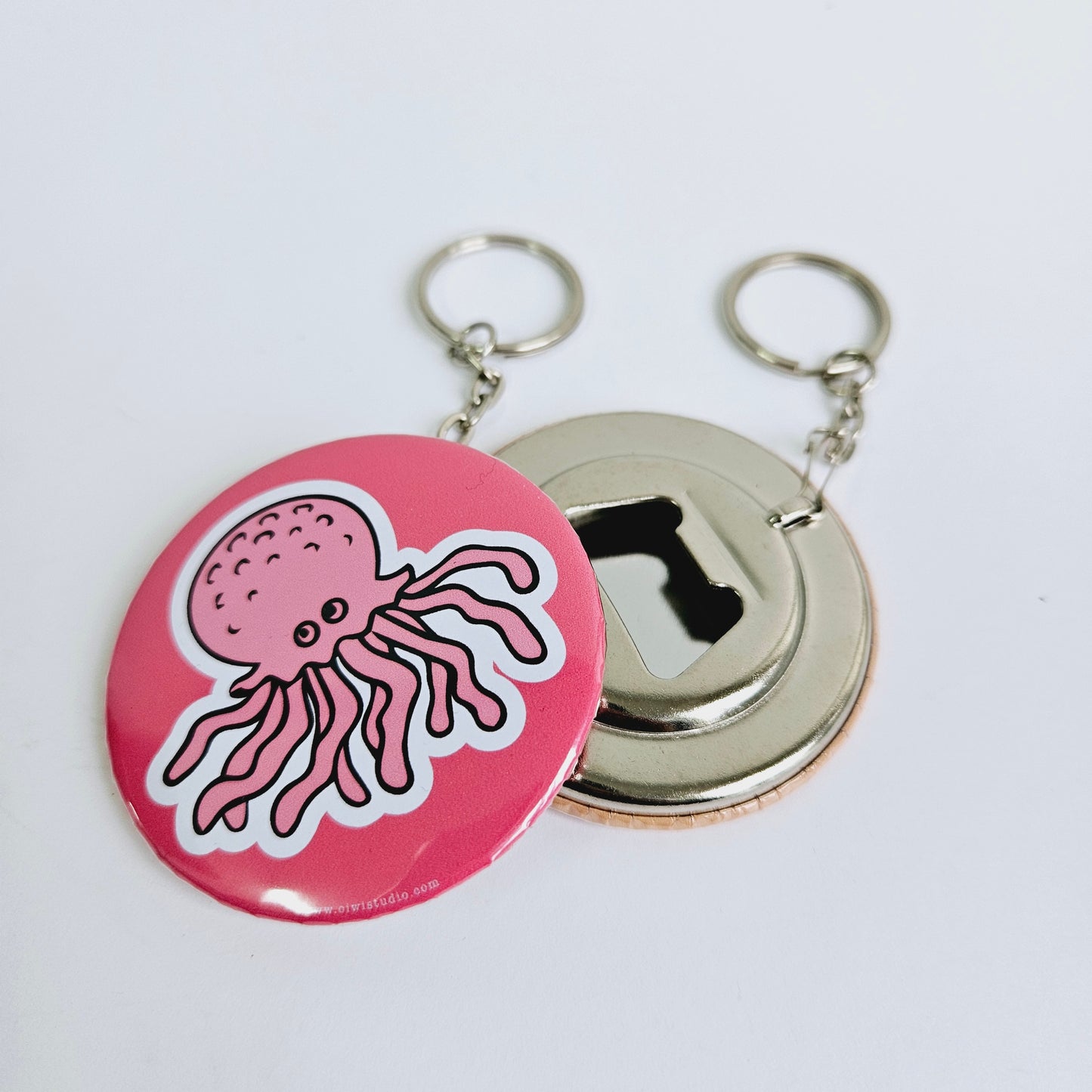 Jelly Fish Key Chain Bottle Opener