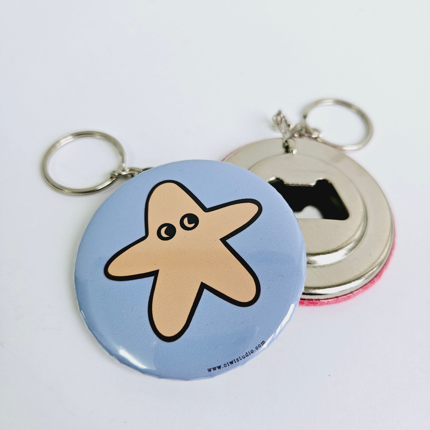 Star Fish Key Chain Bottle Opener