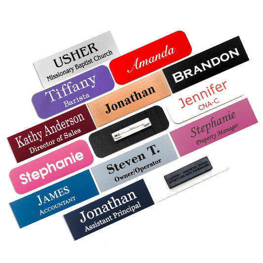 Name Badge - Rectangular