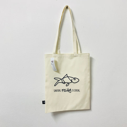 Tote Bag- Fishy Cooking Design