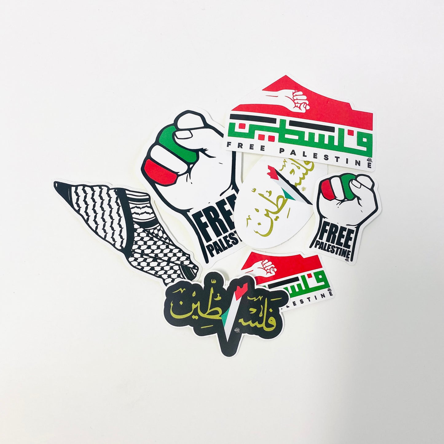 Solidarity Stickers (Pack of 7 pcs)