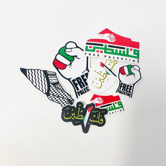Solidarity Stickers (Pack of 7 pcs)