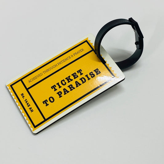 Ticket to Paradise - Luggage Tag