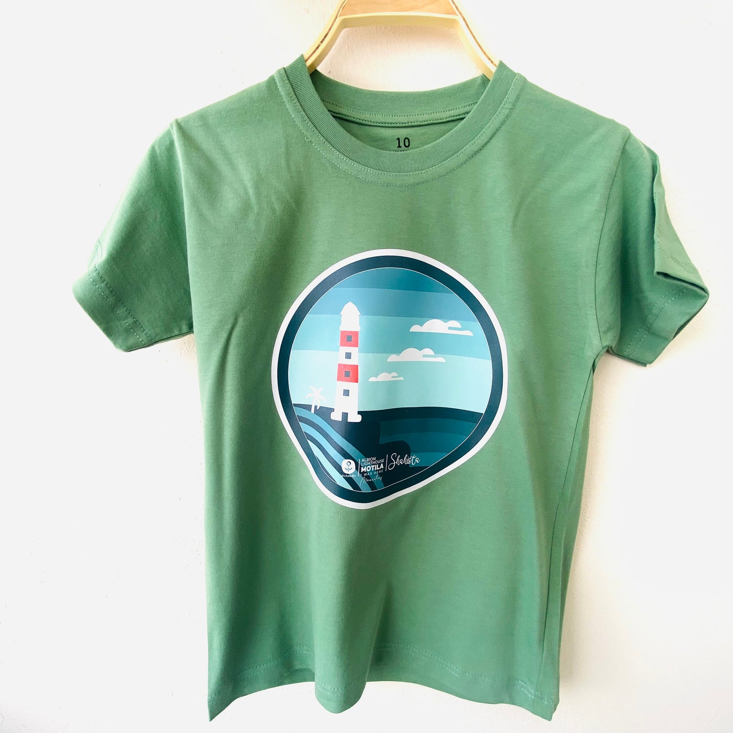 T-Shirt Albion Lighthouse Round Design