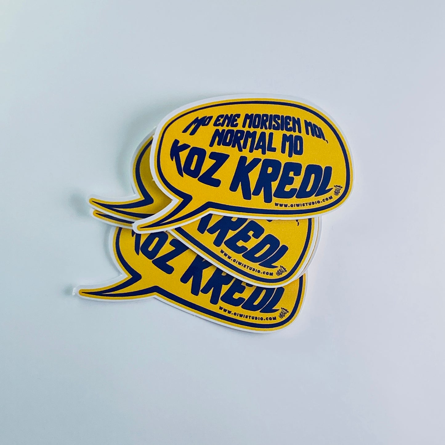 Koz Kreol Stickers (Pack of 5)