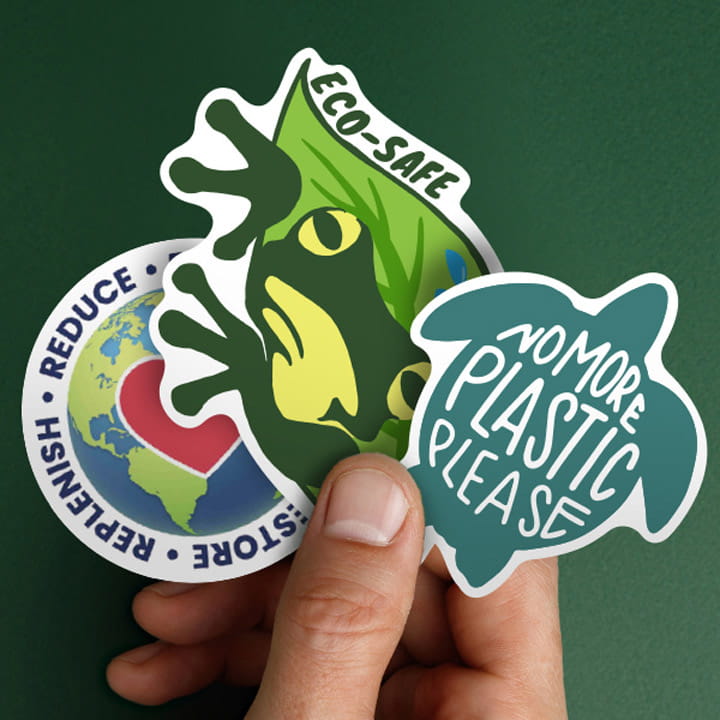 Eco-safe Stickers