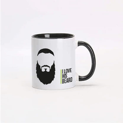 I Love his Beard - Mug