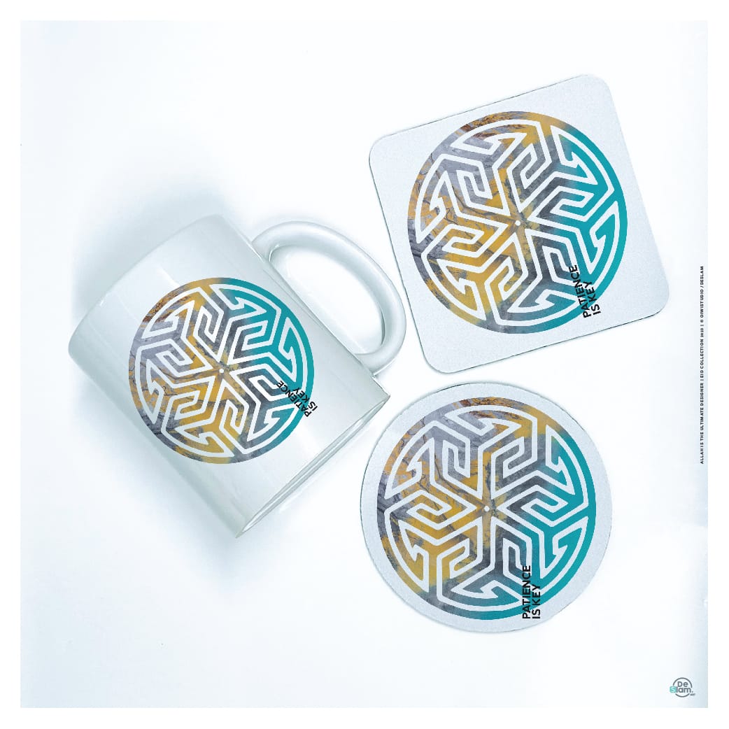 Patience is Key - Mugs & Coaster