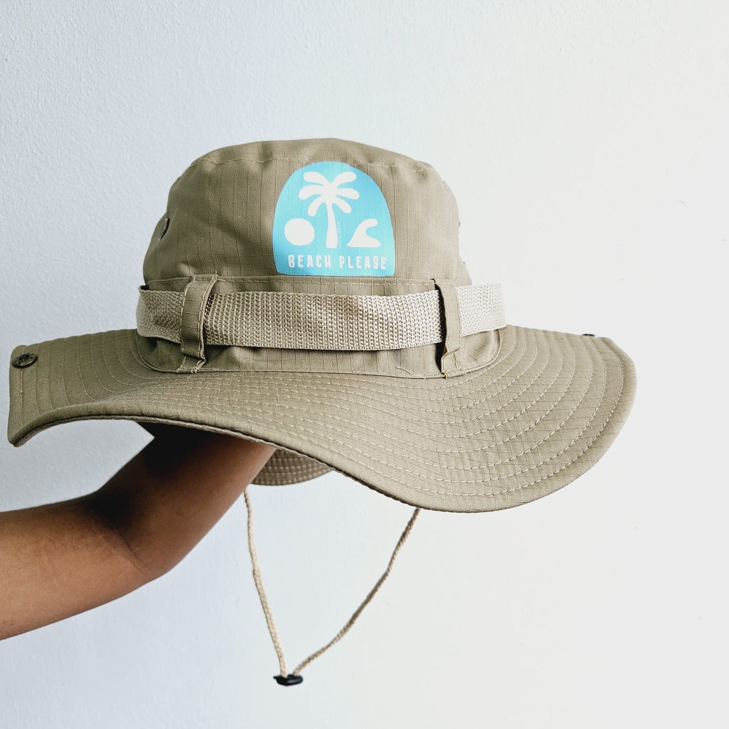 Safari Hat without Flap - Beach Please