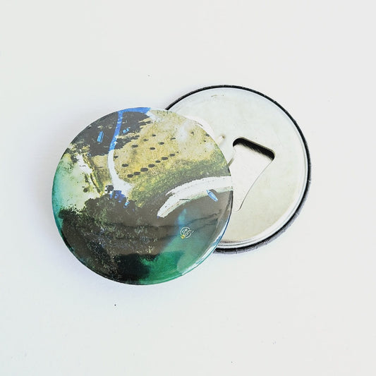 Beach View Bottle Opener & Fridge Magnet