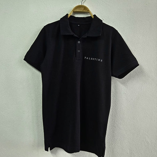Polo shirt Name - Black