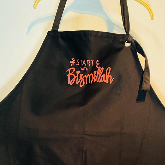 Start with Bismillah - Apron