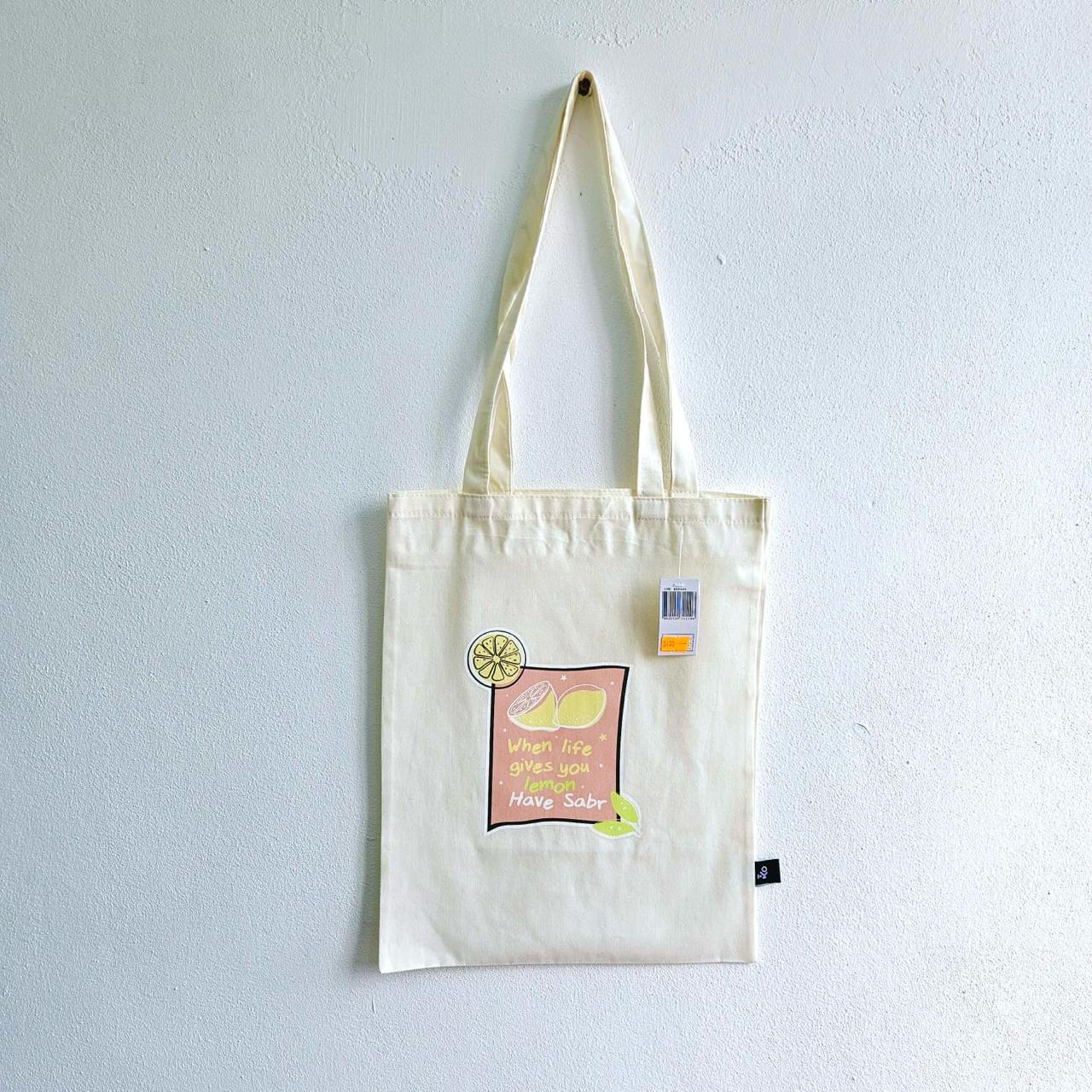 When life gives you lemon, Have Sabr - Tote Bag