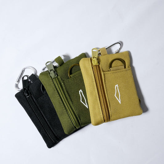 Tacticle coin/card holder Wallet