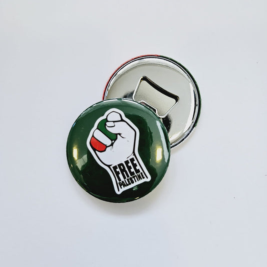Flag (green) - Bottle Opener & Fridge Magnet
