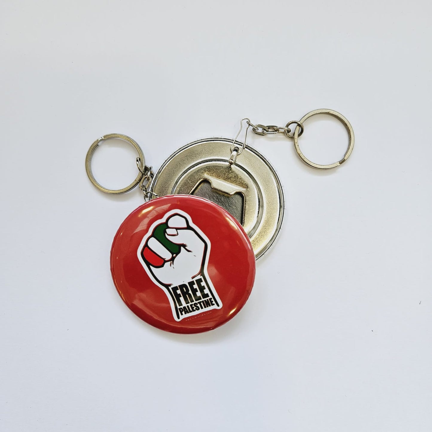 Flag (red) - Key Chain Bottle Opener