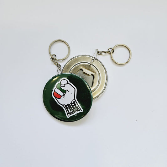 Flag (green) - Key Chain Bottle Opener