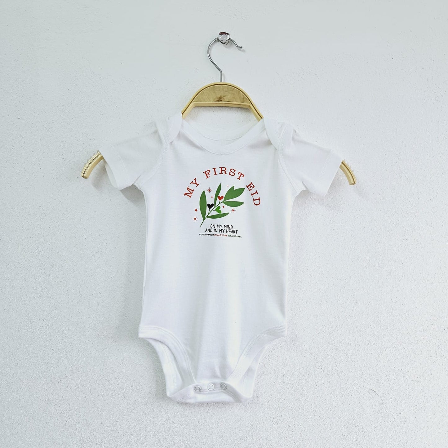 On My Mind and In My Heart - Baby Romper