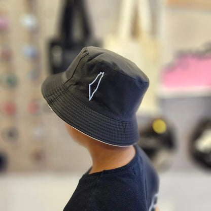 Reversible Bucket Hat - Map Outline