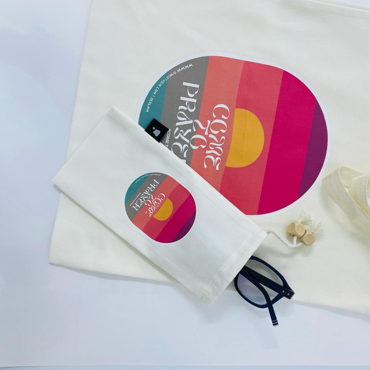 Come to Prayer - Sunglass Pouch & Tote Bag