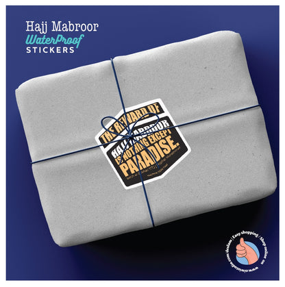 Hajj Mabroor Stickers