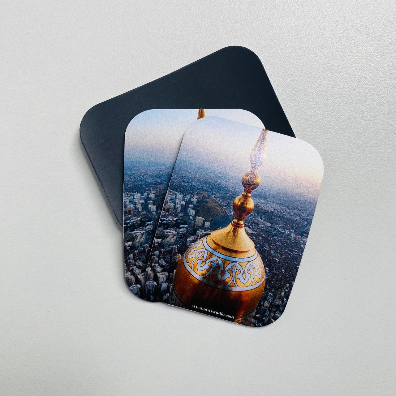 Clock Tower Dome - Fridge Magnet