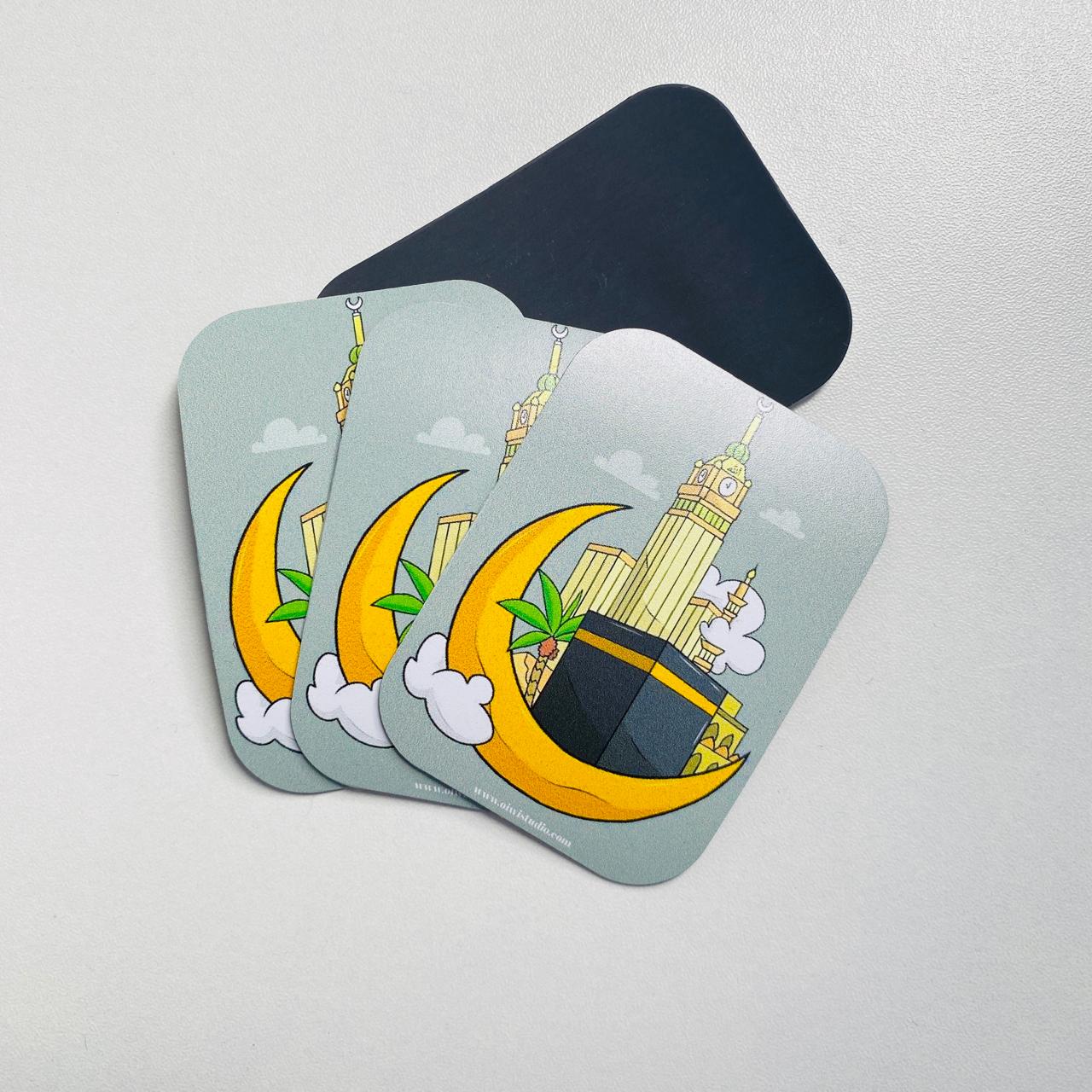 Kaaba Graphic - Fridge Magnet