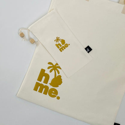 Sunglass Pouch & Tote Bag - Home