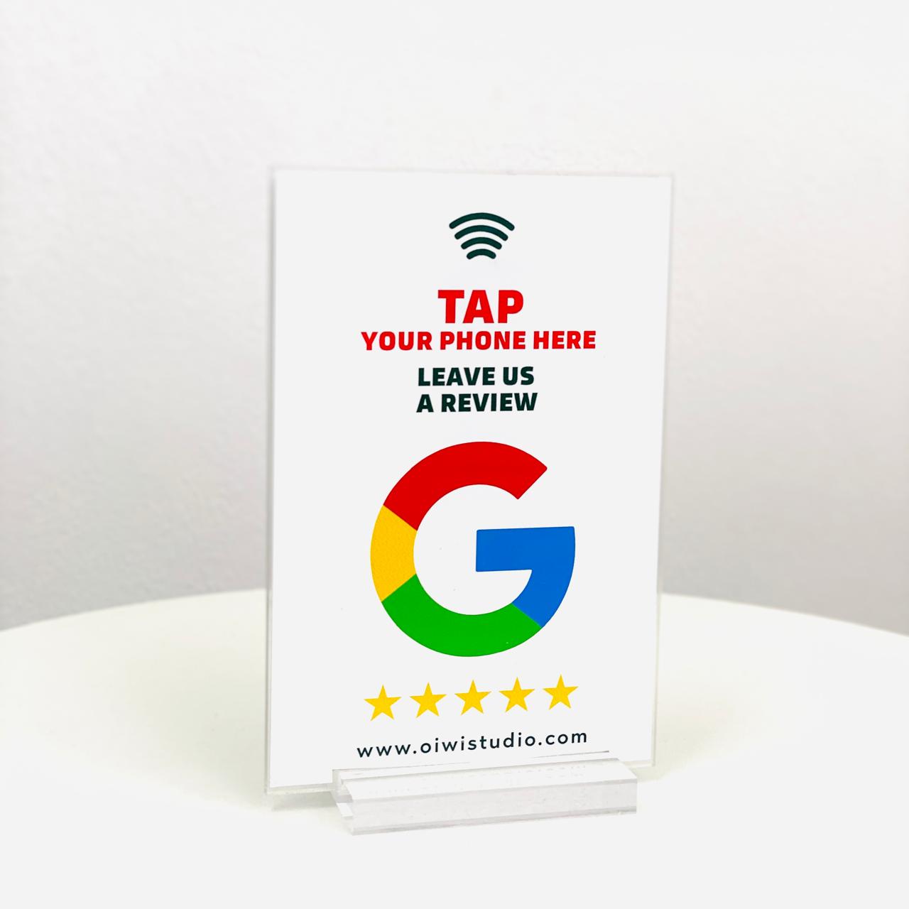 Google Review NFC Stand