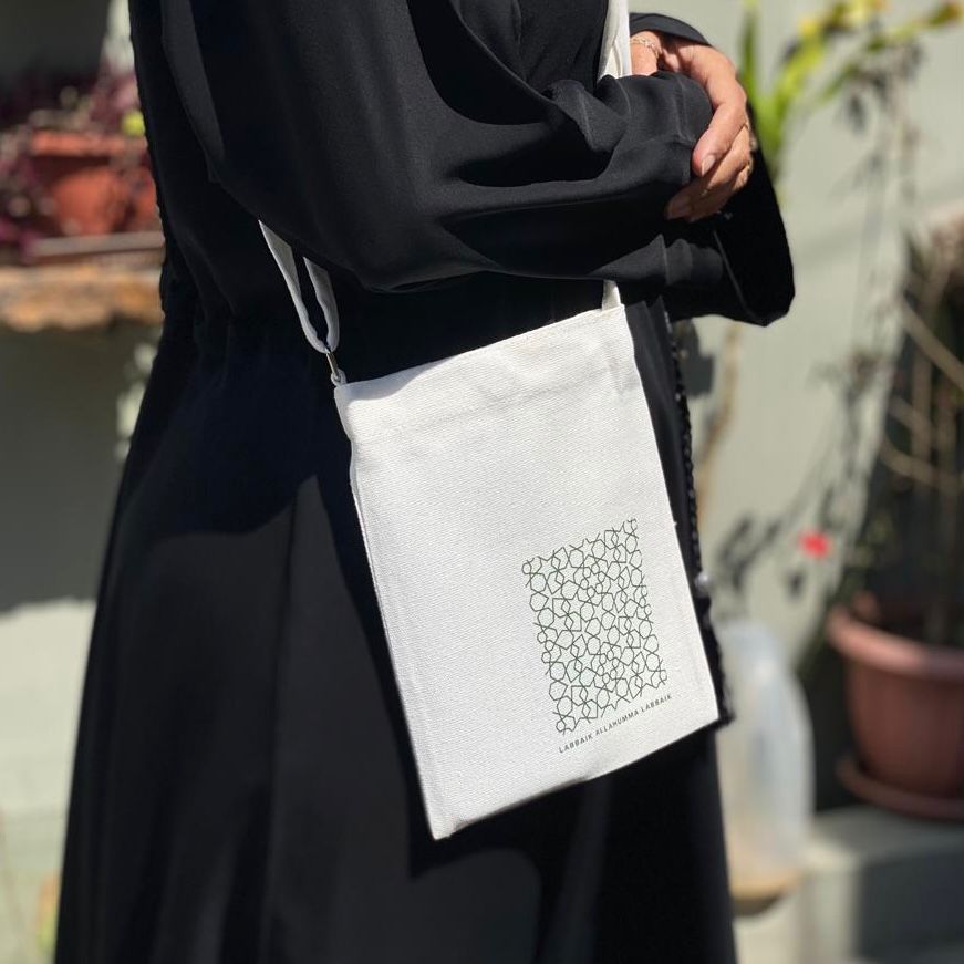 Shoulder Sling Bag - Labbaik Allahumma Labbaik