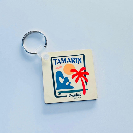 Double sided Keychain - Tamarin