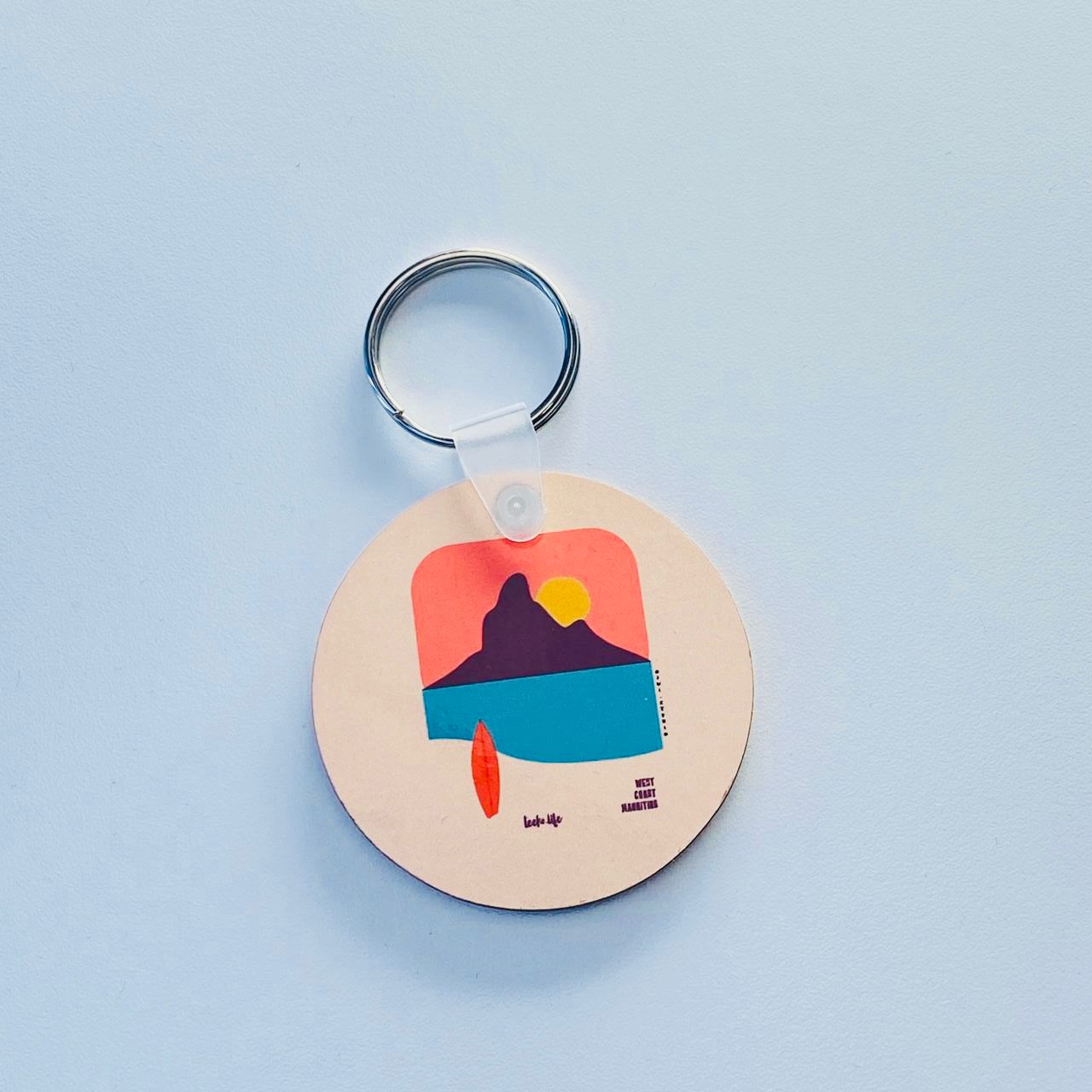 Double sided Keychain - West Coast